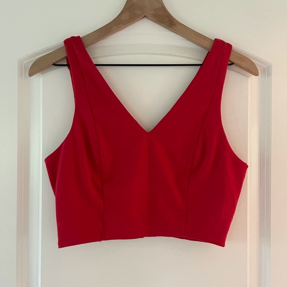 Forever 21 Red Crop Tank - Picture 1 of 2